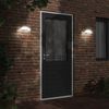 vidaXL LED-Außenwandleuchten 2 Stk. Weiß Aluminiumdruckguss 4006281 Bild 3
