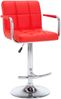 vidaXL Barhocker 2 Stk. Rot Kunstleder [323625] Bild 3