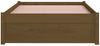 Massivholzbett Honigbraun 90x190 cm 3FT Single [814917] Bild 5