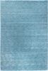 Gabbeh Teppich - Softy - Uni 90 x 60 cm - hellblau Bild 3