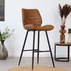 Bronx71 Barhocker Microfaser Morris cognac 71 cm Bild 2