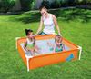 Bestway® My First Frame Pool 122 x 122 x 30,5 cm, Quadratischer Stahlrahmenpool als Planschbecken Bild 4