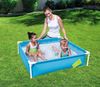 Bestway® My First Frame Pool 122 x 122 x 30,5 cm, Quadratischer Stahlrahmenpool als Planschbecken Bild 2