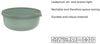 Mepal - Mikrowellengeschirr set 3-teilig Lumina - Frischhaltedosen mit Deckel für Kühlschrank, Gefrierschrank, Dampfgarer & Mikrowelle - Aufbewahrungsbox - 250 + 750 + 1500 ml - Vivid mauve Bild 2