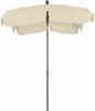 Tropico Mittelstockschirm anthrazit/natur 210x140cm Bild 2