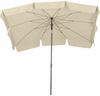 Tropico Mittelstockschirm anthrazit/natur 210x140cm Bild 4
