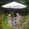 Relaxdays Gartentisch mit Schirmloch Bild 4