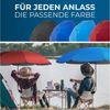 Styngard Sonnenschirm Stuhl Sonnenschirm für Liegestuhl mit UV Schutz 50+/120 cm Durchmesser Bild 3