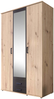 Kleiderschrank Chico / Chicago, Holzwerkstoff, Holzfarben, 120 x 196 x 54 cm Bild 5