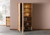 Vitrine Wildeiche 105x45x204 natur geölt PURE OAK #106 Bild 3