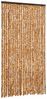 vidaXL Fliegenvorhang Ocker und Weiß 100x200 cm Chenille 377401 Bild 2