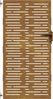 vidaXL Gartentor 85x175 cm Cortenstahl Quadratisches Design 153248 Bild 4