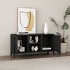 Fernsehschrank Kotka mit 2 Türen Schwarz [en. casa] Bild 3