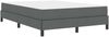 vidaXL Boxspringbett mit Matratze Dunkelgrau 140 x 190 cm Stoff 3398487 Bild 4
