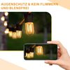 ZMH 4er-Pack E14 LED-Lampen, warmweiß, Vintage-Lampen, T22, 2 W, Retro-Edison-Fassung, 2700 K, energiesparend, nicht dimmbare Lampe Bild 5