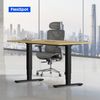 FLEXISPOT Schreibtisch Elektrisch Höhenverstellbarer Schreibtisch EC5 LITE mit Dualmotor (25MM einteiliger Tischplatte & 3-fach Teleskop, 4 Speicherhöhen & Antikollisionssystem), 120x80/140x80/160x80/180x80 Bild 2