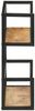 vidaXL Wandregal 60 x 20 x 60 cm Raues Mangoholz Bild 4