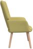 vidaXL Relaxsessel mit Hocker Grün Stoff [327935] Bild 5