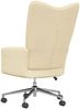 vidaXL Relaxsessel Cremeweiß Samt [328170] Bild 5