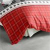 TRAUMSCHLAF Bettwäsche Wichtelmännchen, Biber, 2 teilig, Winterwäsche in weihnachtlichem Design Bild 3