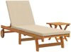 vidaXL Sonnenliege 1-Person 2 pcs Braun Massivholz Akazie 3325202 Bild 2