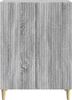 vidaXL Sideboard Graues Sonoma 66 x 34,5 x 90 cm Holzwerkstoff 894591 Bild 4