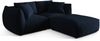 Micadoni Modulares Sofa Chris 4-Sitzer Samt Königsblau Bild 2