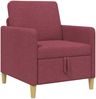 vidaXL Sofa mit Stauraum Weinrot 72 x 78 x 87 cm Polyester 42036866 Bild 2