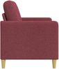 vidaXL Sofa mit Stauraum Weinrot 72 x 78 x 87 cm Polyester 42036866 Bild 5