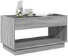 vidaXL Couchtisch mit Infinity-LED Grau Sonoma 90x50x50 cm 847670 Bild 4