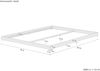 Niederflurbett Bodenbett Studentenbett Teenagerbett 160x200 Buche Massivholz V-60.66-16Rollrost und Matratze inkl. Bild 4