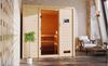 Karibu Sauna Adelina ohne Dachkranz + 9kW BIO-Kombiofen mit ext. Steuerung Easy Bild 3