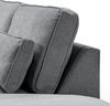 Sofa Pargola in grau L-Form 305 x 281 cm Bild 4
