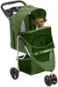 vidaXL Hundewagen Faltbar Grün 80x46x98 cm Oxford-Gewebe 172198 Bild 2