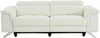 Vente-unique - BREYT Sofa Leder Weiß - B 108 cm x H 77 cm x L 220 cm Bild 5