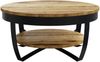 Couchtisch, Sofatisch Raues Massives Mangoholz 65x32 cm Bild 5