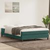 vidaXL Boxspringbett ohne Matratze Dunkelgrün 140x210 cm Samt 3315828 Bild 4