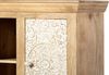Badmidischrank 67x115cm 'Tibet' Mango natur & weiß antik Bild 4