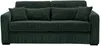 Vente-unique - MONDOVI Sofa SamtStoff Grün - B 208 cm96 cm x H 90 cm x L 214 cm Bild 4