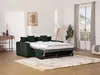 Vente-unique - MONDOVI Sofa SamtStoff Grün - B 208 cm96 cm x H 90 cm x L 214 cm Bild 3