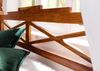 Himmelbett Akazie 140x200x224 honig lackiert OXFORD #0244 Bild 5