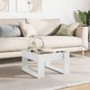 vidaXL Couchtisch mit Infinity-LED Weiß 50x53x30 cm 847623 Bild 4