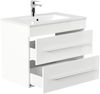 Badmöbel Casa Infinity 750 SoftClose weiss hochglanz : Weiss hochglanz Bild 4