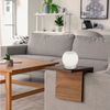 Briloner Leuchten Tischleuchte Akku Tischleuchte Touch dimmbar USB kabellos Schlafzimmer Flur, LED fest integriert, 2700K - Extra - Warmweiß, Tischlampe kabellos, 30x20cm, Chrom-Matt, 3W, Schlafzimmer, Flur Bild 2