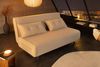 riess-ambiente Relaxsessel SMART MULTIFUNCTION 140cm beige - Cord, Bettfunktion, FSC-zertifiziert (Einzelartikel, 1-St), Ausziehbarer Schlafsessel - ideal für Arbeits-, Wohn- und Gästezimmer Bild 3