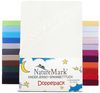 NatureMark 2er Pack Kinder JERSEY Spannbettlaken, Spannbetttuch 100% Baumwolle in vielen Größen und Farben MARKENQUALITÄT ÖKOTEX STANDARD 100 | 70x140 cm - creme/natur Bild 4