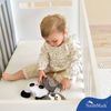 NatureMark 2er Pack Kinder JERSEY Spannbettlaken, Spannbetttuch 100% Baumwolle in vielen Größen und Farben MARKENQUALITÄT ÖKOTEX STANDARD 100 | 70x140 cm - creme/natur Bild 3