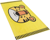 Kinderteppich Baumwolle gelb 60 x 90 cm Tigermuster Kurzflor RANCHI Bild 4
