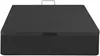 Vente-unique - HESTIA Lattenrost und Bettrahmen Holz, Platte Schwarz - B 120 cm x H 30 cm x L 200 cm Bild 4