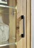 Vitrine 106x201cm 'Danzig' Wildeiche geölt Bild 4